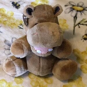 Stuffed Hippo made by the west cliff collection